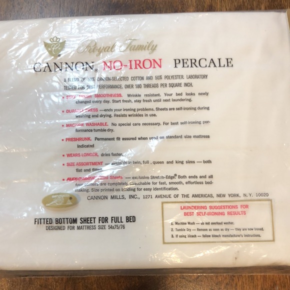 Fitted bottom sheet for full bed NWT - Picture 6 of 8